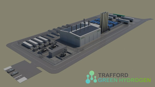 H2 hub graphic Image from Trafford Green Hydrogen