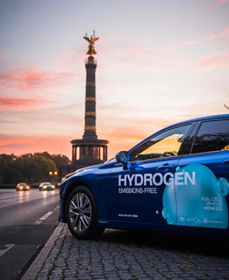Hydrogen taxi fleet Berlin